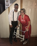 Old Couple Homemade Costume