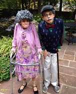 Old Couple Homemade Costume