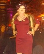 Old Hollywood Diva Homemade Costume