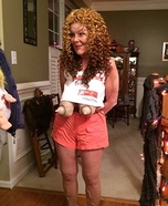 Old Hooters Girl Homemade Costume