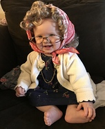 Old Lady Addie Homemade Costume