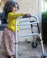 Old Lady Baby Homemade Costume