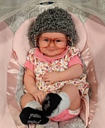 Old Lady Baby Homemade Costume
