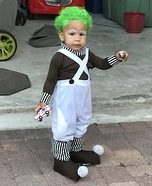 Oompa Loompa Homemade Costume