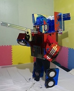Optimus Prime Homemade Costume