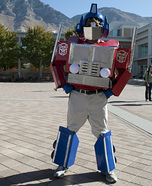 Transformable Optimus Prime Costume