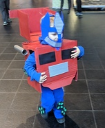 Optimus Prime Homemade Costume