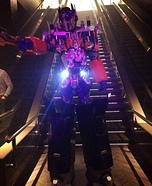 Optimus Prime Homemade Costume