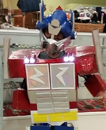 DIY Optimus Prime Halloween Costume