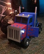 DIY Optimus Prime Transformer Costume