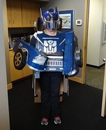 Optimus Ram Homemade Costume