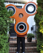 Orange Fidget Spinner Homemade Costume
