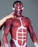 Anatomy Man Body Painting Costume