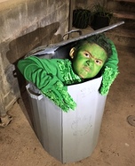 Oscar the Grouch Homemade Costume