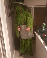 Oscar the Grouch Homemade Costume
