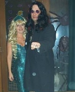 Ozzy Osbourne & Mermaid Homemade Costume
