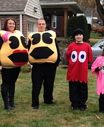 Pacman Family Homemade Costume