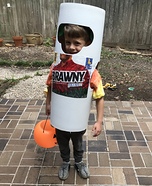 Paper Towel Roll Homemade Costume