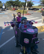 Skye and Everest flying Skye's Helicopter Costume