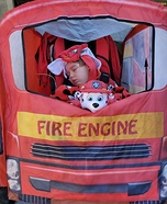 Paw Patrol Fire Marshal Homemade Costume