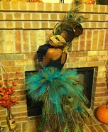 Peacock Costume for a Girl