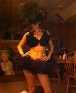 Homemade Peacock Costume