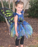 Peacock Fairy Homemade Costume