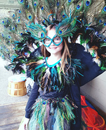 Peacock Girl's Costume