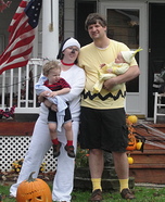 Charlie Brown Family Costume
