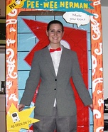 Pee Wee Herman Doll Homemade Costume