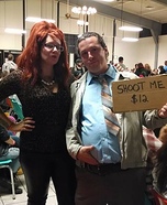 Peg and Al Bundy Couple Homemade Costume