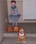 Pennywise and Kangaroo Homemade Costume