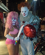 Pennywise and Pinky Homemade Costume