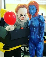 Pennywise Illusion Jackbox Homemade Costume