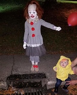 Pennywise & Georgie Homemade Costume