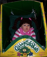 Perfect Cabbage Patch Baby Homemade Costume