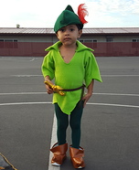 Peter Pan Homemade Costume