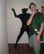 Peter Pan's Shadow Homemade Costume