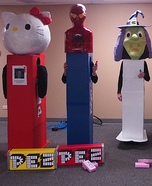 Pez Candy Homemade Costume