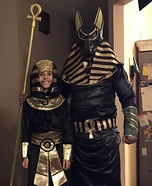 Pharaoh and Anubis Costume