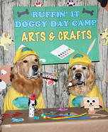 Phoenix and Gryphon Go to Arts and Crafts Camp Homemade Costume