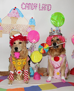 Phoenix and Gryphon in Candyland Costume