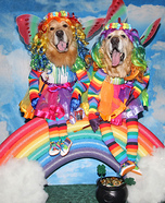 Phoenix and Gryphon the Rainbow Fairies Homemade Costume