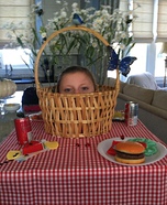 Homemade Picnic Table Costume
