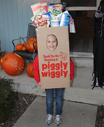 Piggly Wiggly Grocery Bag Costume