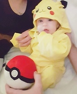 Pikachu Baby Costume