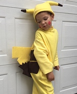Pikachu Boy Homemade Costume