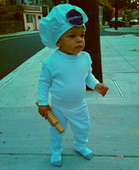 Homemade Pillsbury Doughboy Costume