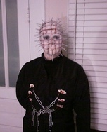 Homemade Pinhead Costume
