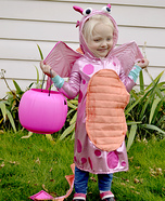 Pink Fire Dragon Homemade Costume